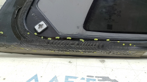 Rear right window glass, Ford Mustang mk6 15-23 coupe, torn seal