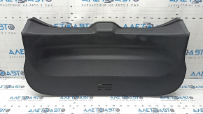 Lower tailgate trim for a 14-20 Nissan Rogue, black, worn, needs cleaning