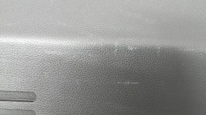 Lower tailgate trim for a 14-20 Nissan Rogue, black, worn, needs cleaning