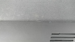 Lower tailgate trim for a 14-20 Nissan Rogue, black, worn, needs cleaning