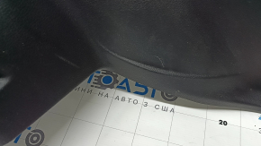 Left arch trim for a 19-20 Nissan Rogue, black, 2 rows, scratches, worn