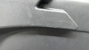 Right arch trim for a 19-20 Nissan Rogue, black, 2 rows, scratches