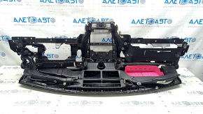 Ford Mustang mk6 15-20 dashboard without airbag, right edge broken, dents
