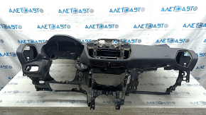 Front dashboard with Airbag for Ford Escape MK3 2017-2019, black, dry-cleanable, rusty pyropaton
