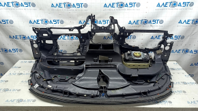 Front dashboard with Airbag for Ford Escape MK3 2017-2019, black, dry-cleanable, rusty pyropaton