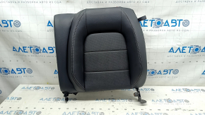 Rear seats, 2nd row, left, Ford Mustang mk6 15-23 coupe, black leather, perforated, dry-cleanable