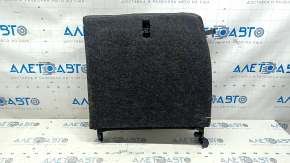 Rear seats, row 2, right, Ford Mustang mk6 15-23 coupe, black leather, perforated, dry-cleanable