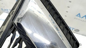 Nissan Rogue 17-20 grille with camera, radar, round emblem, sand