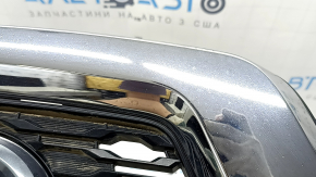 Nissan Rogue 17-20 grille with camera, radar, round emblem, sand