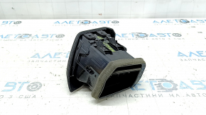 Right front air vent deflector for Nissan Rogue 17-20, gloss black