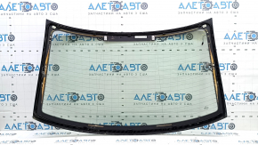 Rear window for Audi A3 8V 15-20 4D, untinted, heated, scratched