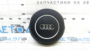 Black steering wheel airbag for the driver's side of the Audi A3 8V 15-16 4D