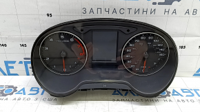 Audi A3 8V 15-16 4D Instrument Cluster, Monochrome, 91k, Scratched