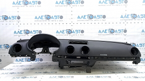 Audi A3 8V 15-20 4D AWD dashboard with airbag, black, rusty squib