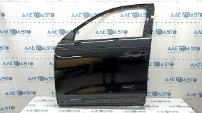 Bare front left door of Audi Q3 83A 19-25 black LY9T, dent, bumps
