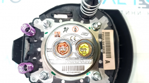 Black steering wheel airbag for the Nissan Leaf 18-22.