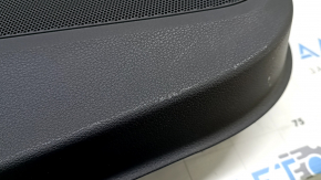 Door trim panel, rear left, Audi A3 8V 15-20 4d, 5d, with handle, black, scratched