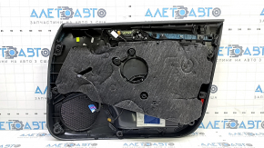 Door trim panel, front left, Audi A3 8V 15-20 4d, 5d, with handle, black, worn