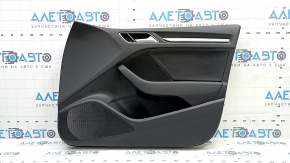 Front right door trim panel for Audi A3 8V 15-20 4d, 5d, with handle, black