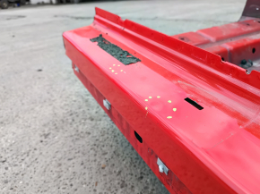 Quarter wing rear left Ford Mustang mk6 15-23 coupe, on the body, red, bumpers