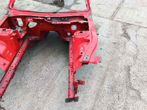 Front left quarter panel for Ford Mustang mk6 18-23, on the body, on the body, red
