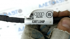 Audi Q3 83A 19-25 rear bumper wiring for parking sensors, BSM, and foot-operated tailgate opening sensor