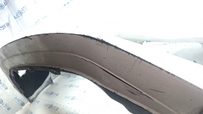 Bare front bumper Nissan Leaf 18-24 S, SV under 40 kWh white QAK, rubbed