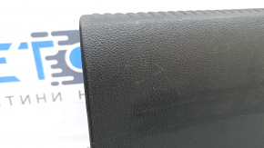 Audi A3 8V 15-20 4D trunk opening trim, black, worn