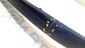 Nissan Leaf 18-22 rear bumper molding, blue, cracked