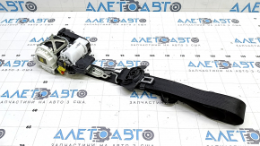 Audi A3 8V 15-16 4d passenger seat belt, black, broken