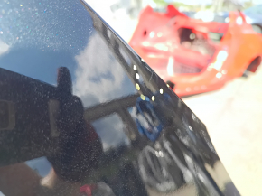 Quarter wing rear left Mazda CX-5 17-24 on the body, black, pokes