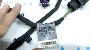 Audi A3 8V 15-16 front bumper wiring for parking sensors, connector mount broken