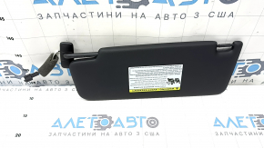 Right sun visor for Audi Q3 83A 19-25, black, without hook, with backlight