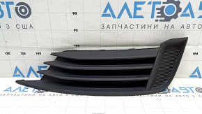 Right front bumper grille for Audi A3 8V 15-16 without fog lights, scratched, broken jumper