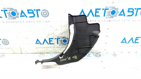 Nissan Leaf 18-24 black lower right front pillar trim, scratches