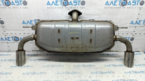Rear muffler with barrel Mazda CX-5 22-25 AWD 2.5T, rusty