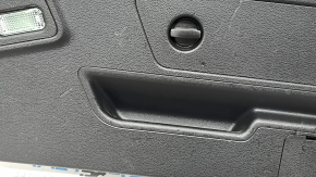 Lower tailgate trim for Audi Q3 83A 19-25 with plugs, black, scratches