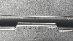 Lower tailgate trim for Audi Q3 83A 19-25 with plugs, black, scratches