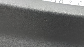 Lower tailgate trim for Audi Q3 83A 19-25 with plugs, black, scratches