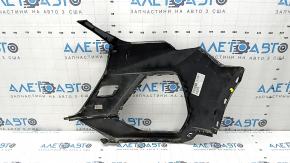 Front bumper, bare right, Audi Q3 83A 20-23 without Park Assist, S-Line, without plug, black