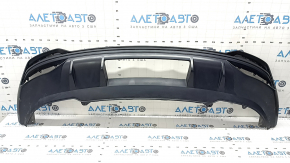 Rear bumper lip for Audi Q3 83A 19-21 black chrome, matte, S-Line, scratches