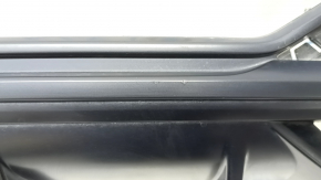 Rear bumper lip for Audi Q3 83A 19-21 black chrome, matte, S-Line, scratches