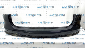 Bare rear bumper, upper part, Audi Q3 83A 19-25, for parking sensors without Park Assist, S-Line, without fastening, black, scratch