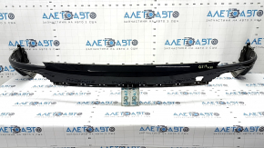 Bare rear bumper, lower part, Audi Q3 83A 19-23 S-Line, black