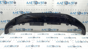 Front bumper lip for Audi Q3 83A 19-23 S-Line, black, dents, scratches, broken fasteners