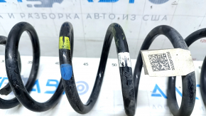 Rear left spring for Hyundai Elantra AD 17-20, white, yellow, and blue stiffness