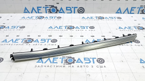 Right front panel trim for Audi A3 8V 15-20 4d, 5d, aluminum finish, scratches