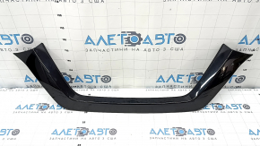 Upper front bumper molding for Nissan Rogue 17-20, black, sand