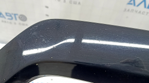 Upper front bumper molding for Nissan Rogue 17-20, black, sand