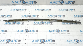 Lower rear bumper molding for Nissan Rogue 17-20 chrome, broken fasteners